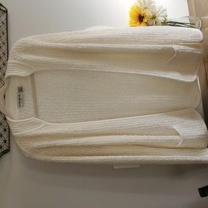Vintage western connection ivory cardigan